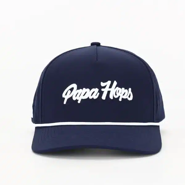 10CA5328-AE75-4C5A-8951-5D93CC21B6AB Papa Hops Blue Rope Hat