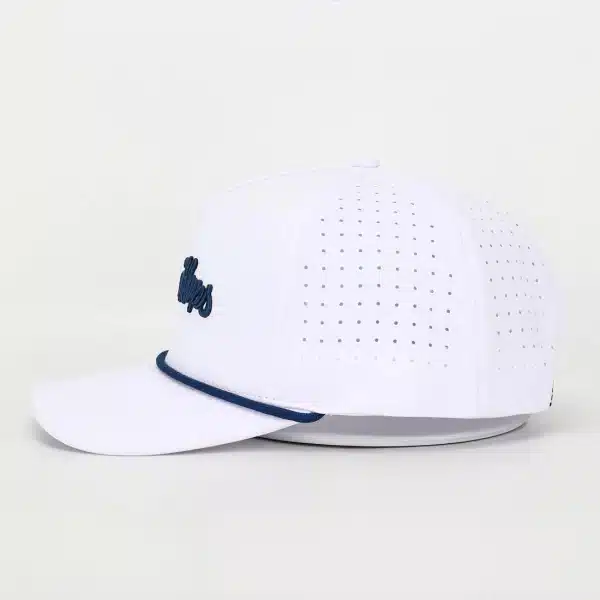 Papa Hops White Rope Hat - Image 6