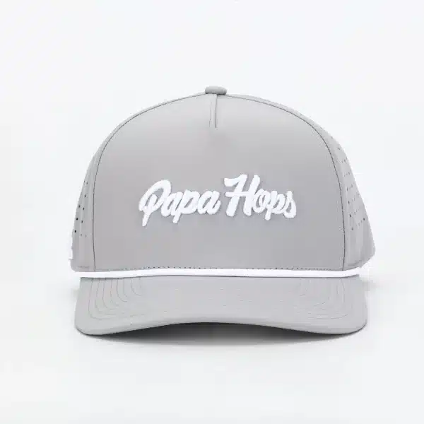 9B2ED555-CC88-4C3A-BD40-8F98C8ABCF9E Papa Hops Grey Rope Hat
