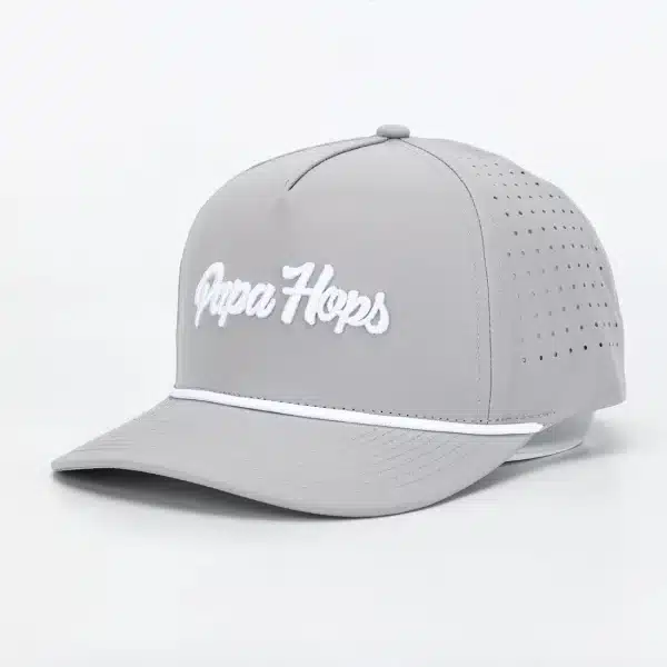 Papa Hops Grey Rope Hat - Image 5